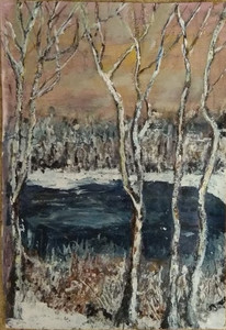 John D. Snow at Wintersett, acrylic. 12.20.jpg